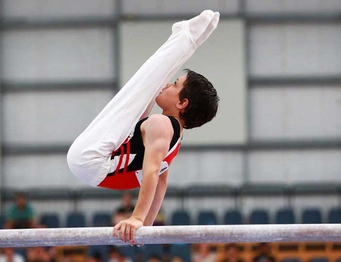 Parallel Bars Young Gymnast