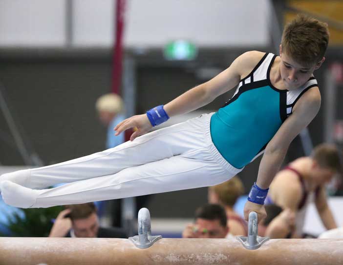 Pommel Horse Gymnast