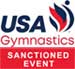 USA Gymnastics Sanctioned Event Logo 2026